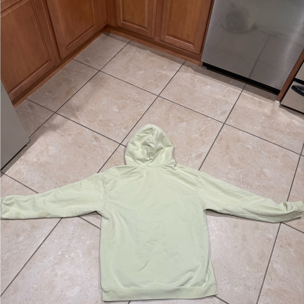 TALENTLESS Men's Light Green Hoodie Sweater